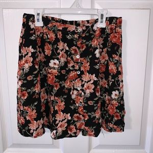 Forever 21 Floral Skirt